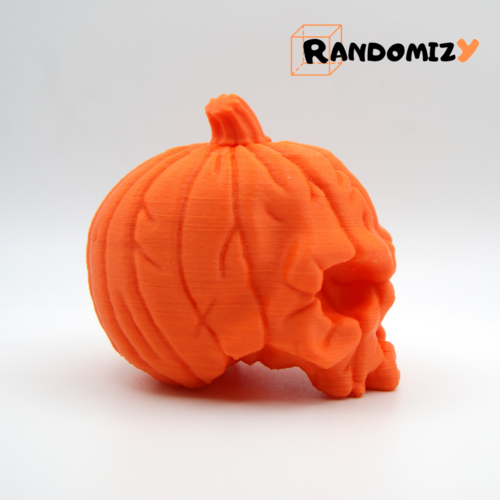 Pumpkin Skull 3D Print 415037