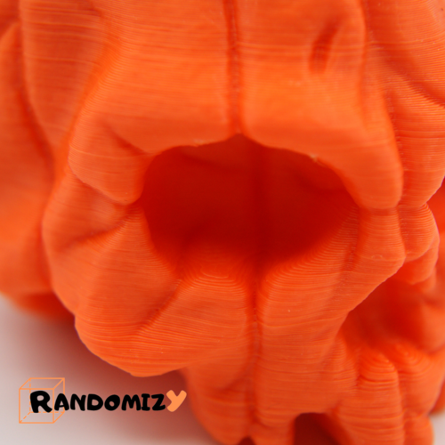 Pumpkin Skull 3D Print 415039