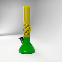 Modular Water Pipe 3D print model - Thumbnail 3