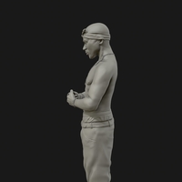 Tupac Shakur 3D sculpture - Thumbnail 10