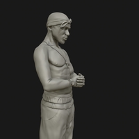 Tupac Shakur 3D sculpture - Thumbnail 11