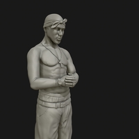 Tupac Shakur 3D sculpture - Thumbnail 12