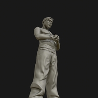 Tupac Shakur 3D sculpture - Thumbnail 13