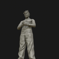 Tupac Shakur 3D sculpture - Thumbnail 14