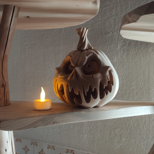 Halloween pumpkin candle holder 3D print model 3D Print 415194