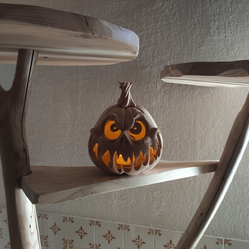 Halloween pumpkin candle holder 3D print model 3D Print 415195