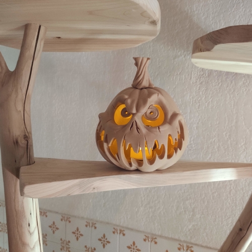 Halloween pumpkin candle holder 3D print model 3D Print 415196