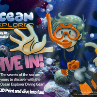 Small Ocean Explorer 3D Printing 4152