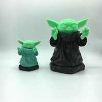 Mandalorian - Baby Yoda - Baby Yoda - the child 3D print model - Thumbnail 3