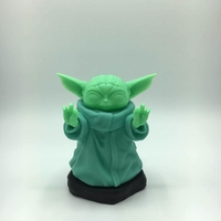 Mandalorian - Baby Yoda - Baby Yoda - the child 3D print model - Thumbnail 4