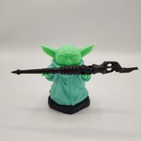 Mandalorian - Baby Yoda - Baby Yoda - the child 3D print model - Thumbnail 6