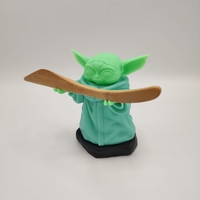 Mandalorian - Baby Yoda - Baby Yoda - the child 3D print model - Thumbnail 7