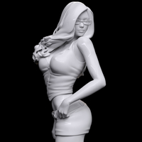 Small Office Lady 3D Printing 415252
