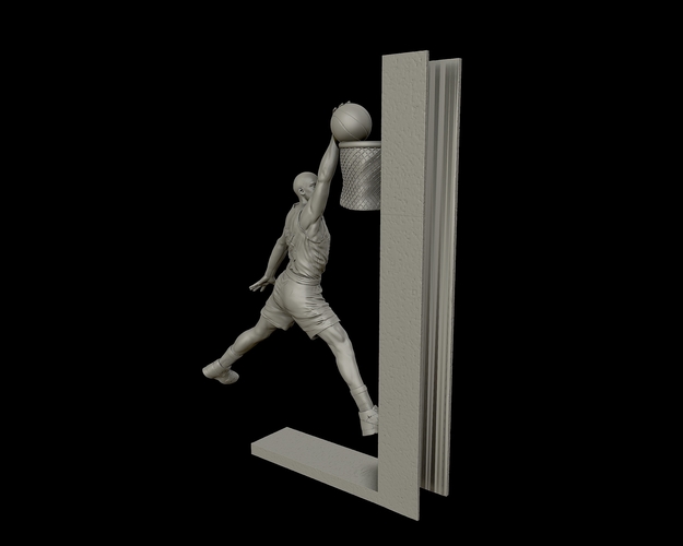 Michael Jordan Dunk Sculpture 3D Print 415263