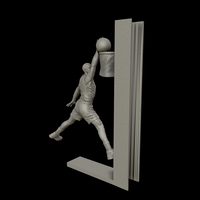 Michael Jordan Dunk Sculpture - Thumbnail 1