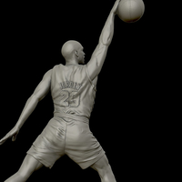 Michael Jordan Dunk Sculpture - Thumbnail 4