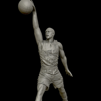Michael Jordan Dunk Sculpture - Thumbnail 5