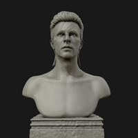 David Bowie 3D Sculpture - Thumbnail 1