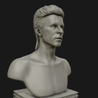David Bowie 3D Sculpture - Thumbnail 5