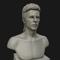 David Bowie 3D Sculpture - Thumbnail 6