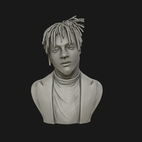 Juice wrld 3D sculpture - Thumbnail 3