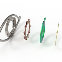 eye iris diaphragm pendant - Thumbnail 17