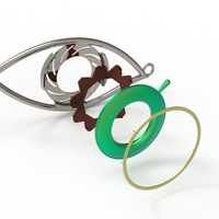 eye iris diaphragm pendant - Thumbnail 18