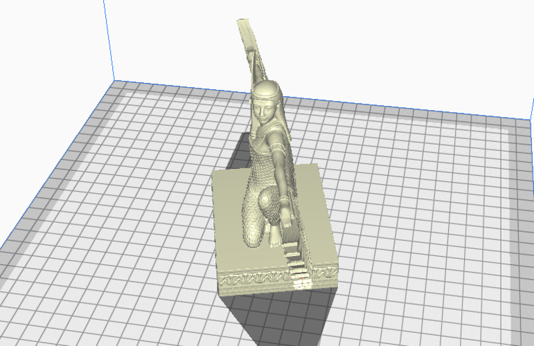 THE GODDESS MAAT - ANCIENT EGYPTIAN 3D Print 415362