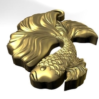 Betta fish pendant - Thumbnail 4