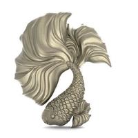 Betta fish pendant - Thumbnail 5