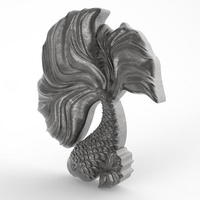 Betta fish pendant - Thumbnail 8