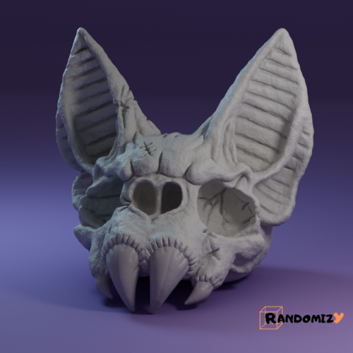 Bat Skull 3D Print 415382