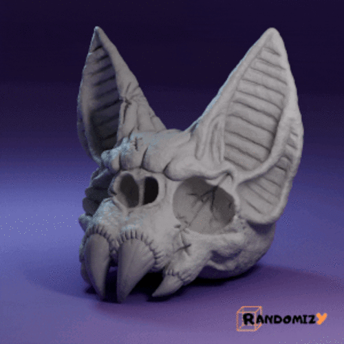 Bat Skull 3D Print 415383