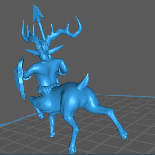 Wood-Elf Centaur 3D Print 415411