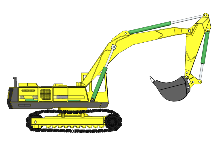 EXCAVATOR 3D Print 415429