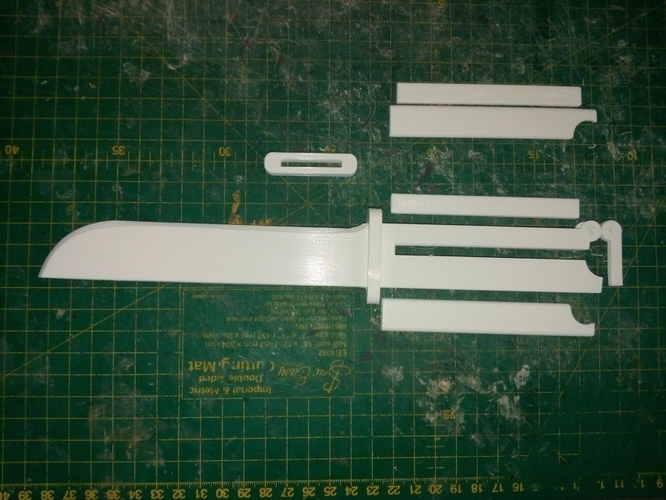 Mandalorian Knife 3D Print 415460
