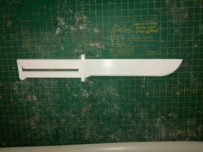 Mandalorian Knife 3D Print 415461