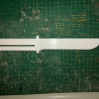 Small Mandalorian Knife 3D Printing 415461