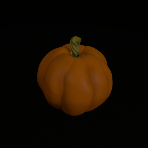 Two pumpkins. Realistic pumpkin. 3D Print 415464