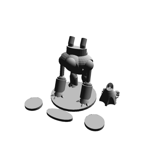 Robots 3D Print 415475