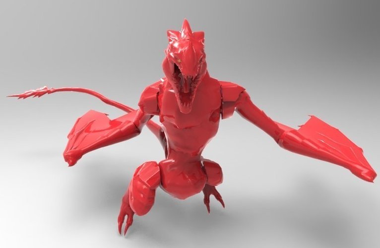 dragon bot 3D Print 41550