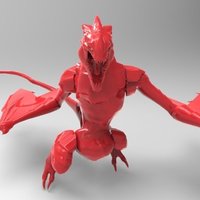 Small dragon bot 3D Printing 41550