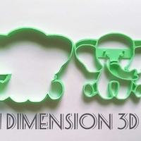Jungle animals cutter and marker -Animales de la selva  - Thumbnail 3