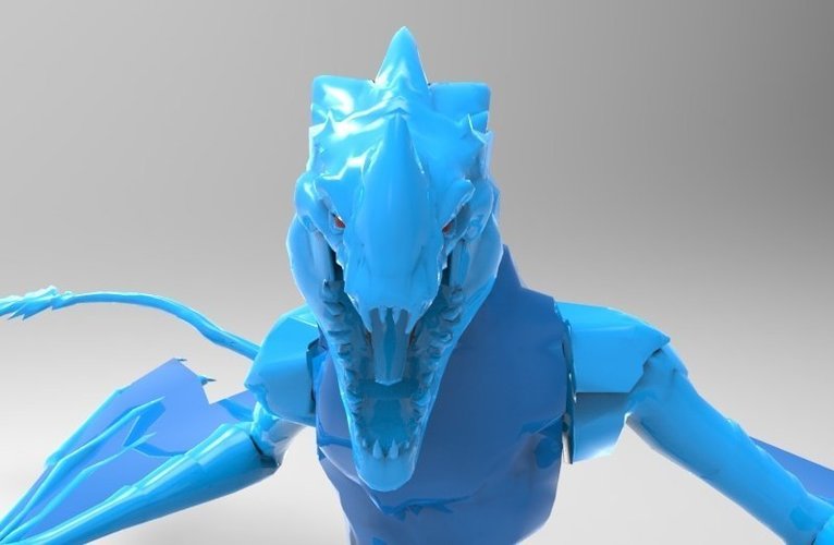 dragon bot 3D Print 41553