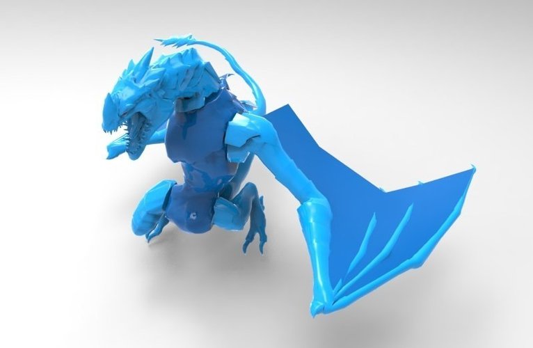 dragon bot 3D Print 41554