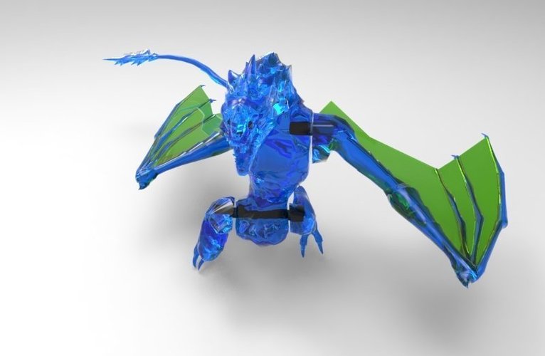 dragon bot 3D Print 41558