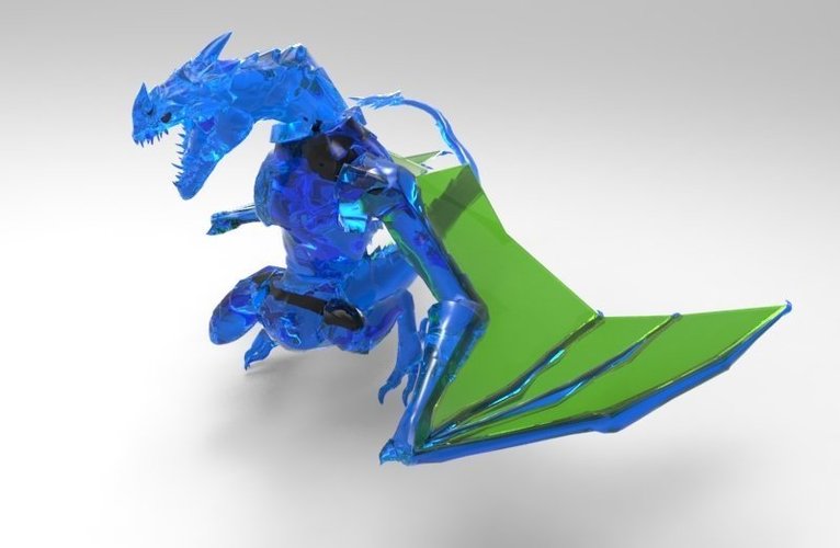 dragon bot 3D Print 41559