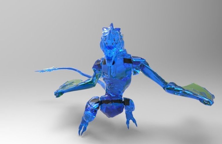 dragon bot 3D Print 41560