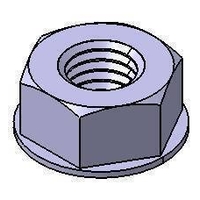 STUD BOLT and NUT M6 and clip - Thumbnail 3