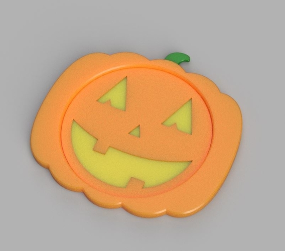 Jack O' Coaster (6 Face Designs!) 3D Print 415681